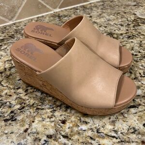Sorel Cameron wedge mule size 5.5